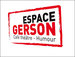 Espace Gerson - Lyon | Création du nouveau logo du café-théâtre lyonnais | 2009